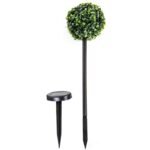 SET OF SOLAR LAMPS 3 BOXWOOD BALLS 27 LED - Image 4