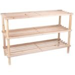 SHELVES 3-LEVEL WOODEN SHOE RACK ALPINA - Image 2