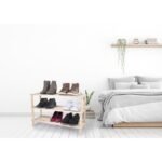 SHELVES 3-LEVEL WOODEN SHOE RACK ALPINA - Image 4