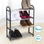 SHELVES SHOE RACK 4 LEVELS ALPINA - Image 4