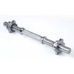 SHORT BAR 40 CM + ENERO FIT CLAMPS Ø25.4 MM