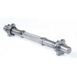 SHORT BAR 40 CM + ENERO FIT CLAMPS Ø28 MM