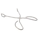 SILVER GRILL TONGUE 27 CM LENGTH - Image 6
