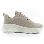 Skechers Bobs B Flex womens sneakers, fashionable beige - Image 4