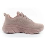 Skechers Bobs B Flex womens sneakers, fashionable pink - Image 4