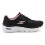SKECHERS GO WALK HYPER BURST SPACE INSIGHT BLACK/PINK 124578-BKPK - Image 6