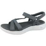 Skechers On The Go 600 Sandals 15316-CHAR Gray - Image 2