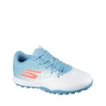 Skechers Razor 1.5 Kids Soccer Shoes White 252061L WTQP - Image 2