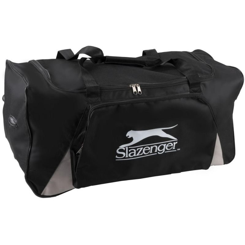 lupin-wear-ca-slazenger-travel-sports-bag-with-wheels-black-1839831 SLAZENGER TRAVEL SPORTS BAG WITH WHEELS, BLACK - Image 1