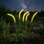SOLAR GRASS LAMP 6 LED 75CM - Image 4