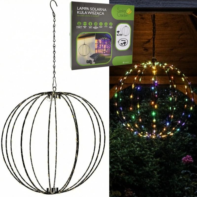 lupin-wear-ca-solar-hanging-lamp-ball-30cm-120-led-multicolor-1972348 SOLAR HANGING LAMP BALL 30CM 120 LED MULTICOLOR - Image 1