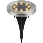 SOLAR LAMP 8 LED SMD FOR DRIVE INTO THE GROUND 1 PCS - Image 2