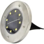 SOLAR LAMP 8 LED SMD FOR DRIVE INTO THE GROUND 1 PCS - Image 3