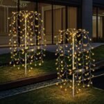 SOLAR LAMP FIREWORKS TREE 72CM 120 LED - Image 2