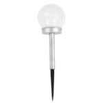 SOLAR LAMP MILK GLOBE 10x35CM - Image 2