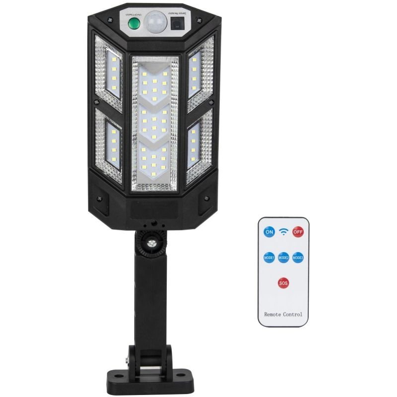 lupin-wear-ca-solar-street-lamp-43led-remote-control-motion-and-dusk-sensor-1843250 SOLAR STREET LAMP 43LED + REMOTE CONTROL MOTION AND DUSK SENSOR - Image 1
