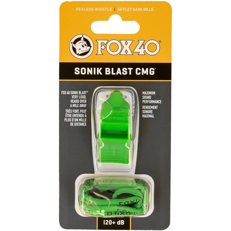 lupin-wear-ca-sonik-blast-cmg-whistle-green-string-228851 Sonik Blast CMG whistle + green string - Image 1