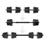 Spokey Pondus 30 dumbbell set, 2x 15 kg SPK-944225 - Image 5