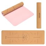 Spokey SAVASANA Cork Fitness Mat for Exercise and Yoga - Image 2