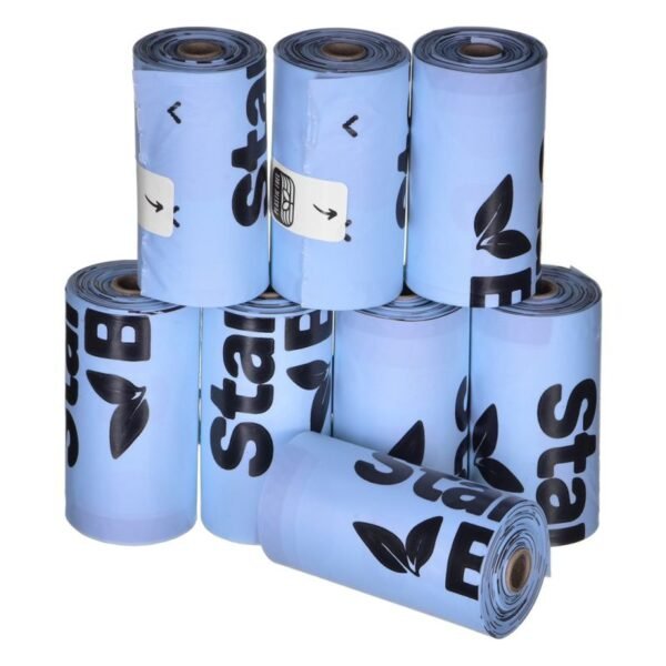 STARCH BAG - bio-bags for excrements - 8 x 15 pcs.