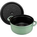 STAUB 40508-707-0 round cast iron pot - mint 6.7 ltr - Image 5