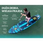 SUP board SKATINGER Asiaticus 350x89x15 cm Yoga - Image 3