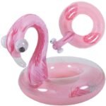 SWIMMING RING 76x76CM FLAMINGO GLITTER 35660