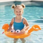 SWIMMING RING 93.5x76CM CRAB GLITTER 35638 - Image 5