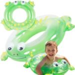 SWIMMING RING 94x77CM FROG 35652