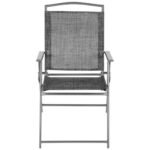 SYDNEY FOLDING GARDEN CHAIRS 55X68X91CM SET OF 2