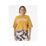 T-Shirt RIP CURL Seacell Crop Heritage Tee yellow - Image 4