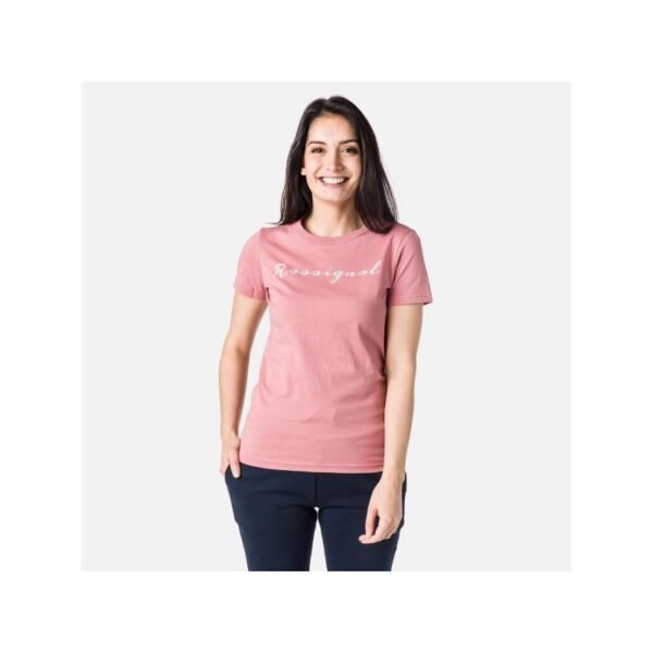 T-Shirt ROSSIGNOL W Logo Rossi Tee red