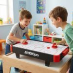 TABLE GAME AIR HOCKEY 60x32.5x14CM BLACK ENERO PRO - Image 7