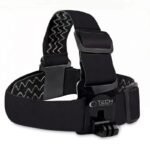 Tech-Protect GA100 Head Mount for GoPro / DJI - Black - Image 2