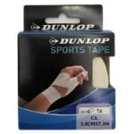 TEJP TAPE SPORTS KINESIOLOGICAL TAPE 7.3Mx3.8CM DUNLOP WHITE - Image 2