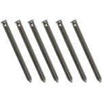 TENT PEGS 23CM SET 6 PCS METAL - Image 2