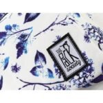 THE SOCIETY PACK XCLASSIC BACKPACK 181CPR702-72 OFF WHITE BLUE FLOWER ALLOVER - Image 6