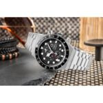 TIMEX Q Timex 3-Time Zone Chronograph TW2V69800 Mens Watch + BOX - Image 6