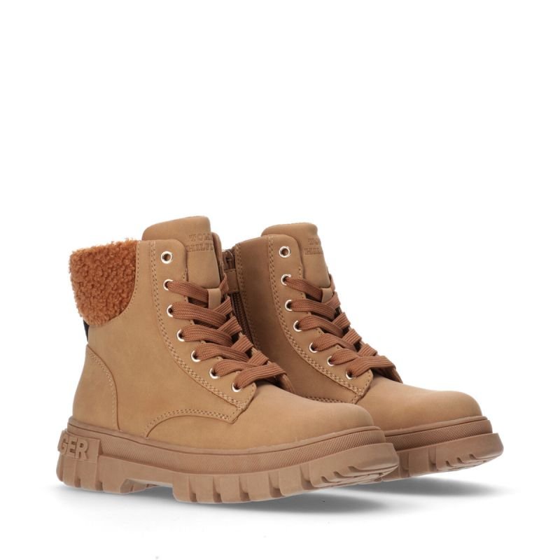lupin-wear-ca-tommy-hilfiger-lace-up-bootie-cognac-w-t3a5-33053-1628582-582-1024822 Tommy Hilfiger Lace-Up Bootie Cognac W T3A5-33053-1628582-582 - Image 1