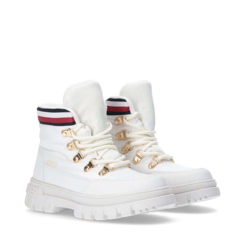 lupin-wear-ca-tommy-hilfiger-lace-up-bootie-ivory-w-t3a5-33062-1047101-101-1021093 Tommy Hilfiger Lace-Up Bootie Ivory W T3A5-33062-1047101-101 - Image 1