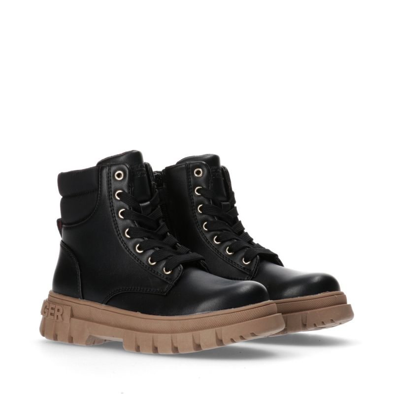 lupin-wear-ca-tommy-hilfiger-lace-up-bootie-w-t3a5-33052-0328999-999-1021091 Tommy Hilfiger Lace-Up Bootie W T3A5-33052-0328999-999 - Image 1