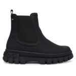 Tommy Hilfiger Womens Chelsea Boots T3X5-34130-1355999 BLACK