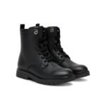 Tommy Hilfiger Womens Lace-Up Bootie T3A5-34012-1355999 Black - Image 2
