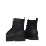 Tommy Hilfiger Womens Lace-Up Bootie T3A5-34012-1355999 Black - Image 4