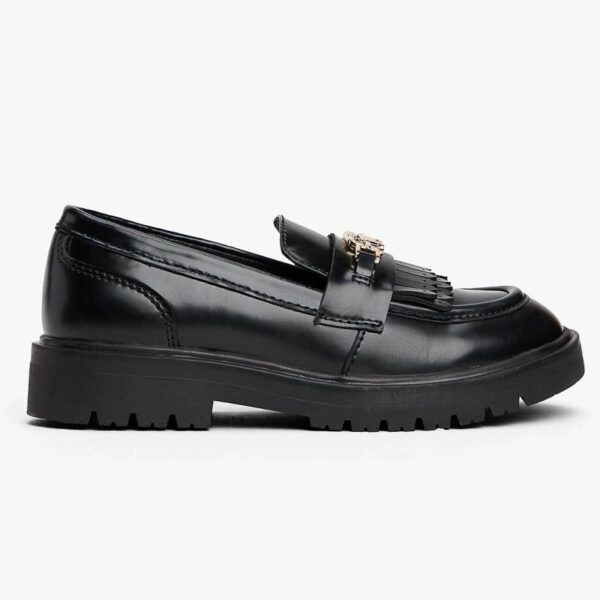 Tommy Hilfiger womens loafers LOW CUT SHOE T3A4-34011-1453999 999 BLACK