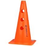 Traffic cone with holes 37.5 cm orange