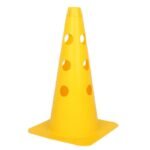 Traffic cone with holes 37.5 cm yellow - Image 2