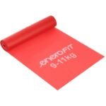 TRAINING TAPE FOR PILATES EXERCISES 2000x150x0.30MM 9-11KG RED - Image 5