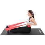 TRAINING TAPE FOR PILATES EXERCISES 2000x150x0.550MM 15-25KG BLUE - Image 7
