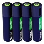Trust AAA Batteries USB-C RECHARGEABLE BATTERIES 4P - Image 2